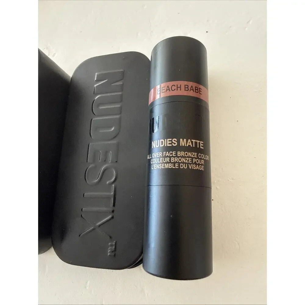 Nudestix Nudies Bronze All Over Matte Bronzing Stick – 3-in-1 (Beach Babe)
